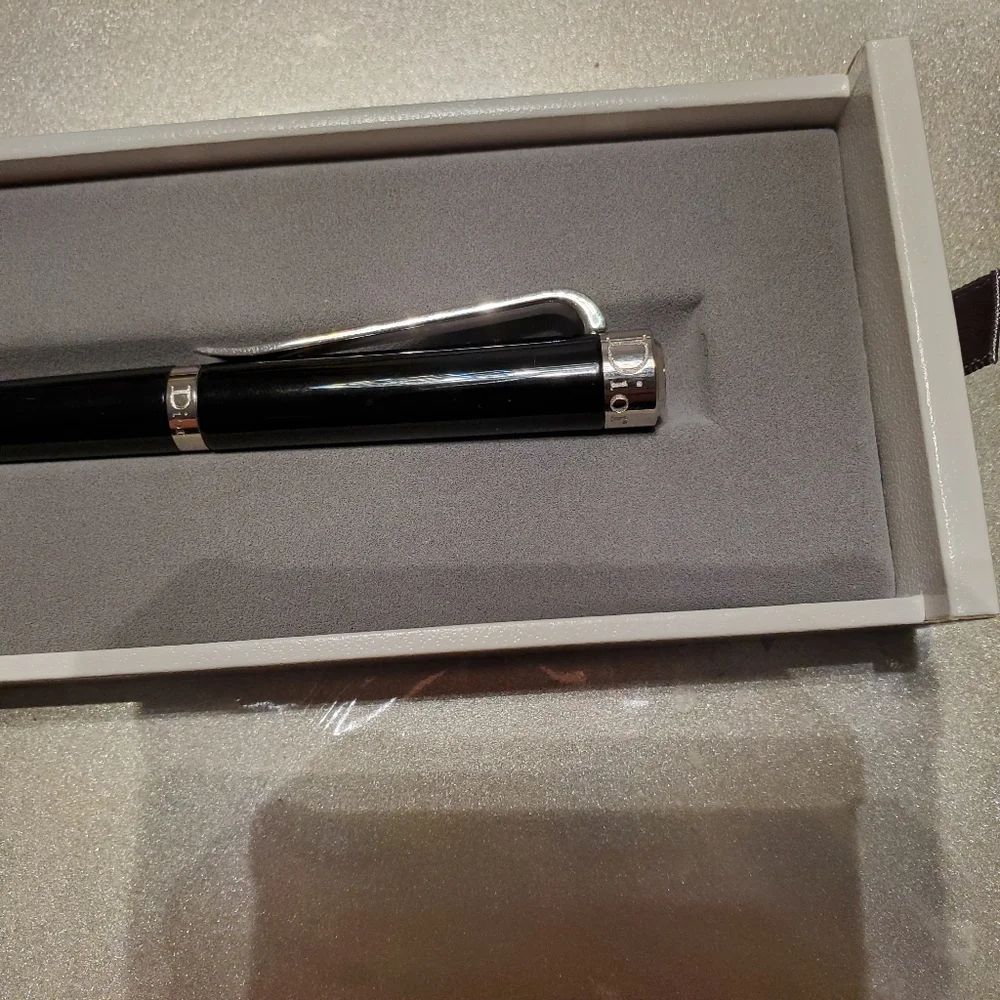 Christian Dior NIB Ballpoint Blue Pen